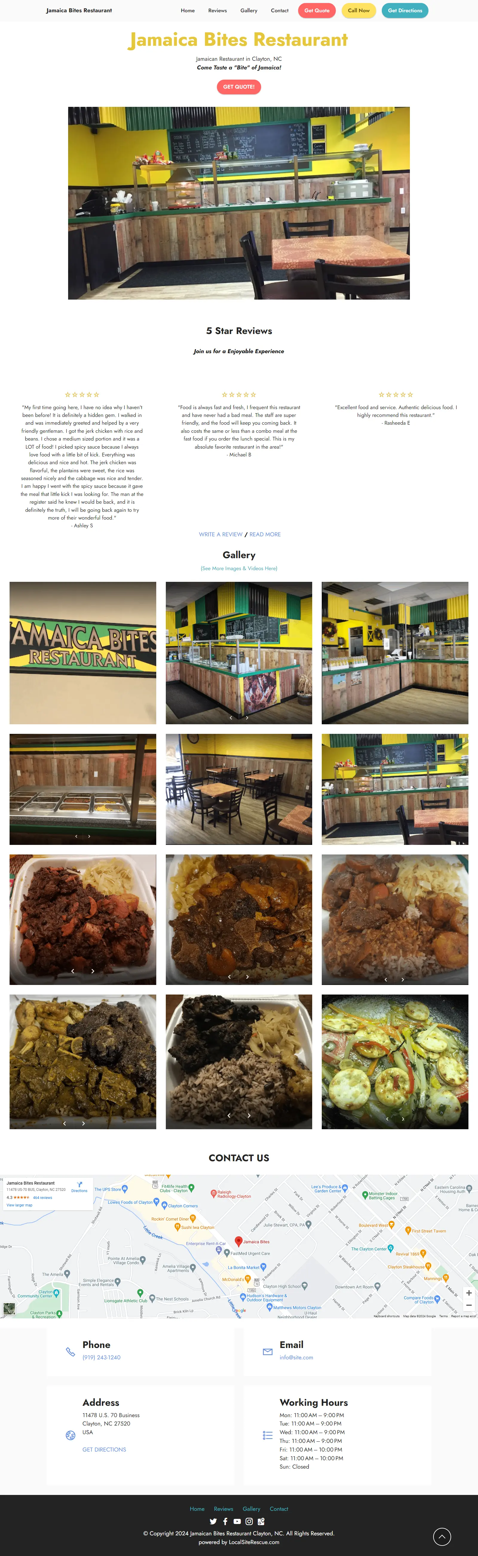 Jamaica Bites Site Refresh